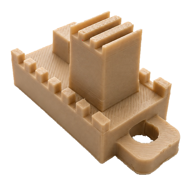 Sand-coloured Qasr Al Hosn keychain